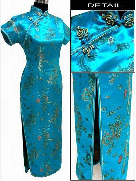 High-Quality-Black-Ladies-Satin-Cheongsam-Mujere-Vestido-Long-Qipao-Dress-Dragon-Phenix-Size-S-M-L-X-32502853135