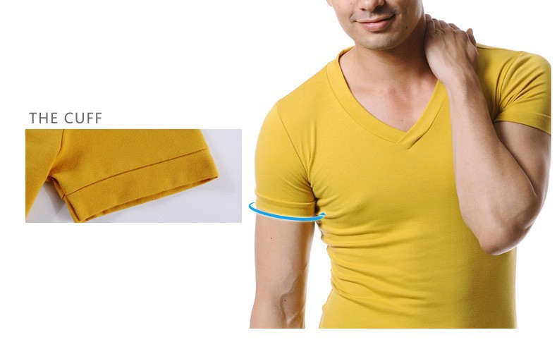 High-Quality-Cotton-T-Shirt-Men-Brand-XUBA-T-Shirts-Men-Sexy-V-Neck-Mens-T-Shirts-Simple-Plain-Color-1195439182