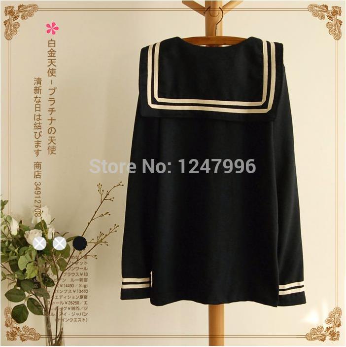 High-quality-Spring-Lolita-Cute-GreyampNavy-Blue-Sailor-Collar-Full-sleeve-Cute-Japan-Loose-Casual-A-1884029649