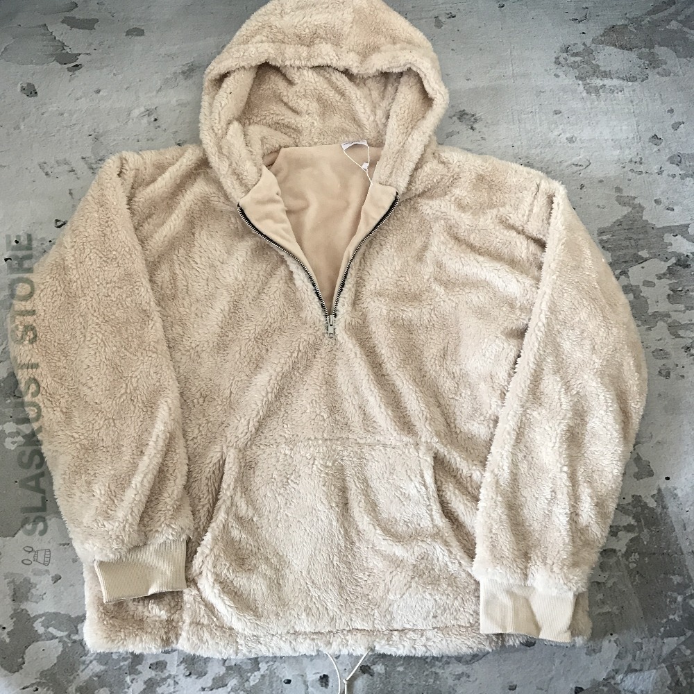 Hiphop-Brand-Kanye-West-Half-Zipped-Hoodies-AutumnampWinter-2017-Mens-Skateboard-Polar-Fleece-Warm-Z-32739646161