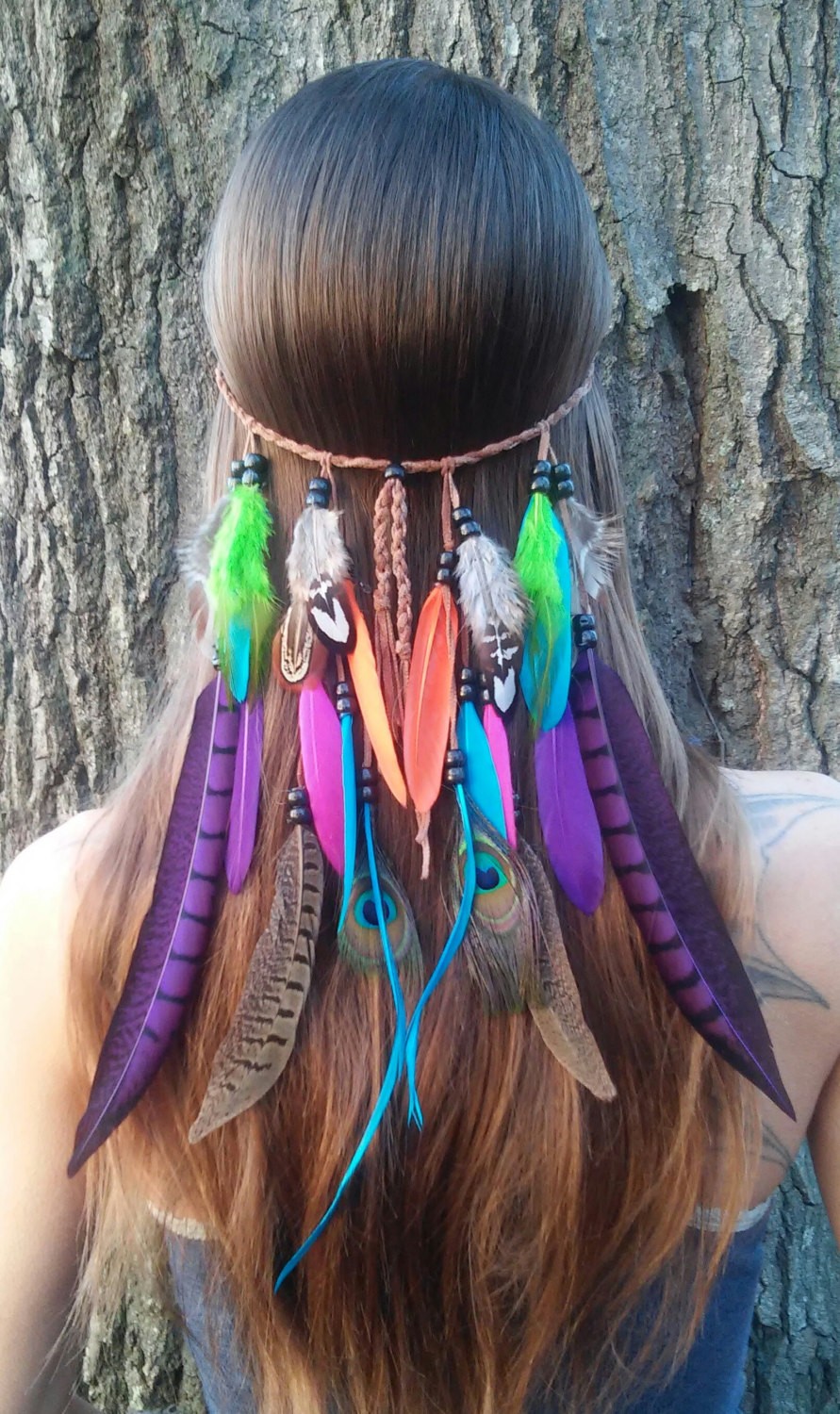 Hot-Fashion-Bohemian-Festival-Feather-Headband-Hippie-Headdress-Hair-Accessories-Boho-Peacock-Feathe-32664834822