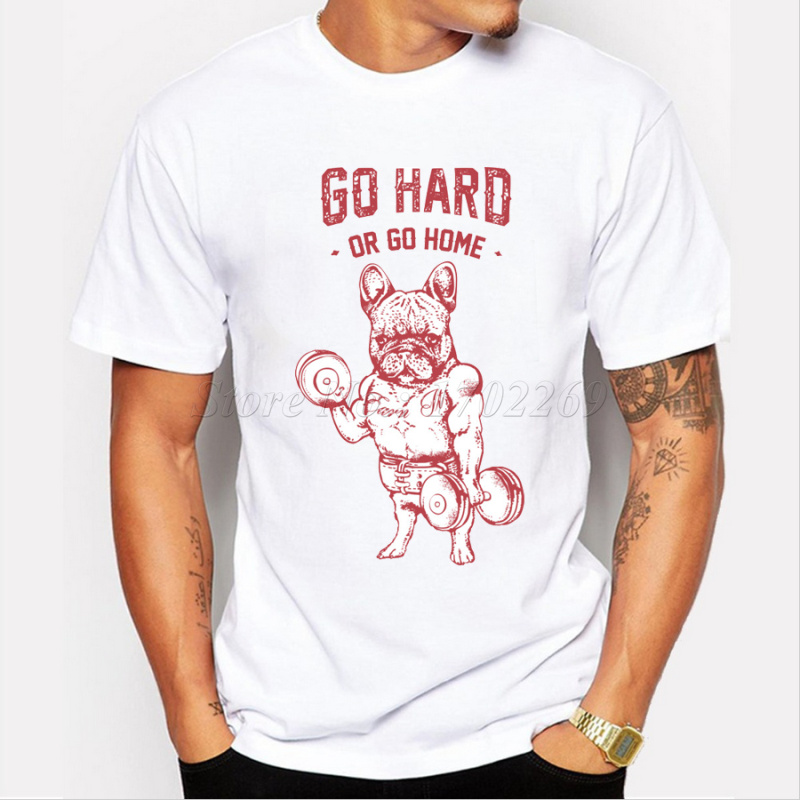 Hot-Sale-Fashion-Pug-Squat-Exercise-Hard-Design-Mne39s-Creative-Printed-T-shirt-Short-Sleeve-Male-Fu-32482817836