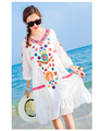 Hot-Sell-Vintage-70s-Mexican-Ethnic-Embroidery-Tent-Festival-Dress-Hippie-Clothing-summer-top-S-M-L--32339886431