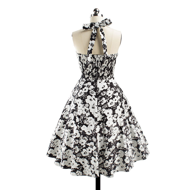 Hot-Summer-Ladies-Retro-Halter-Pinup-Rockabilly-Dress-Sexy-Cocktail-Party-Club-Vestidos-Printed-Plus-32705541367