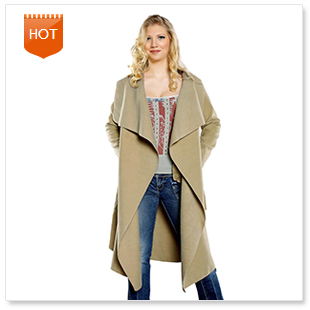 JAZZEVAR-2016-newest-spring-Wasserfall-Mantel-women39s-wool-blend-vest-Casual-long-trench-coat-Outer-32619232790