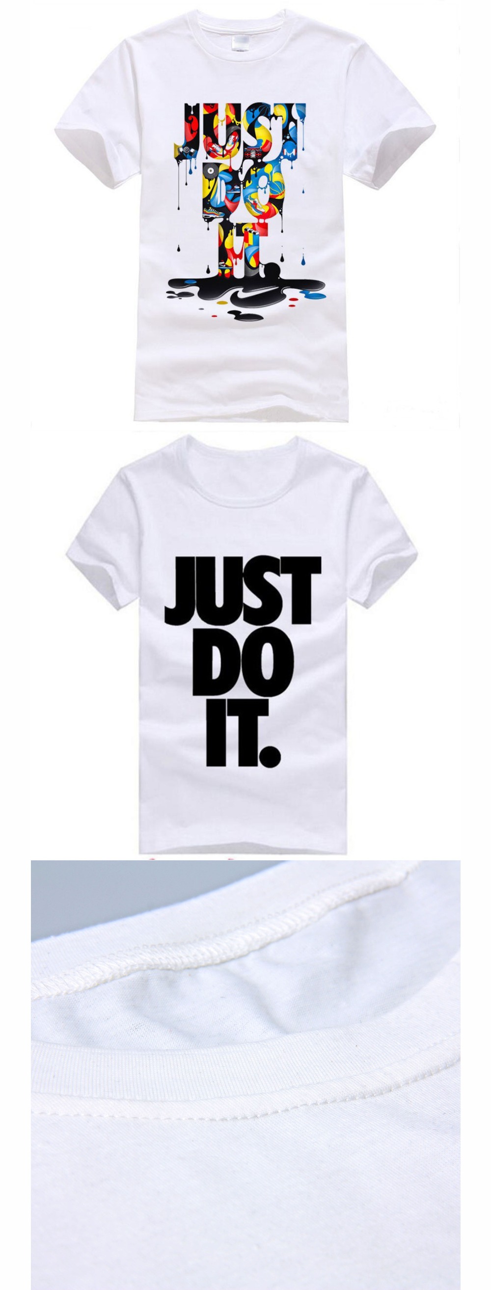 JUST-DO-IT-Letter-Printed-T-shirts-For-Man-women-Design-Tee-Shirts-Short-Cotton-T-shirts-Fashion-Sty-32799754052