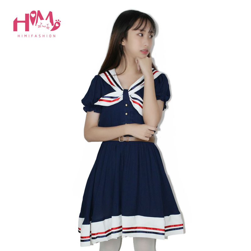 Japanese-Fashion-Vivi-Preppy-Princess-Dress-Harajuku-Sailor-Collar-Navy-Lolita-Dress-Pleated-Bow-Cot-32294570218