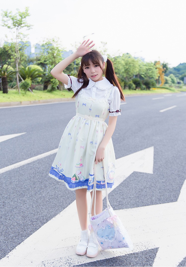 Japanese-Preppy-Style-Sweet-Lolita-Tee-Cup-Women-Dress-Rabbit-Spaghetti-Strap-Cute-Lovely-Red-Dress--32723677804