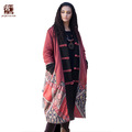 Jiqiuguer-Brand-Women39s-Stand-Collar-Woolen-Trench-Jackets-Loose-Medium-long-Patchwork-Winter-Wadde-32582546006