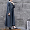 Johnature-2018-Autumn-New-Women-Casual-Maxi-Dress-Robe-Loose-Long-Sleeve-Solid-Color-Batwing-Sleeve--32431955169