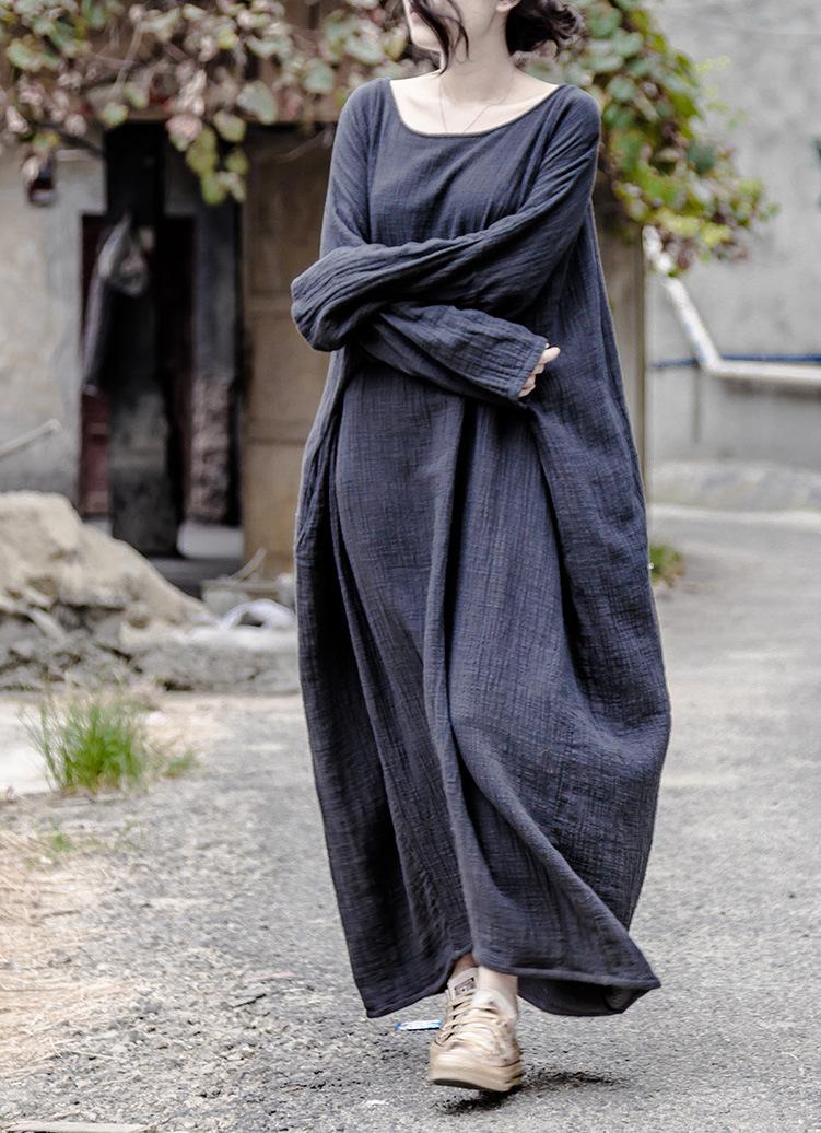 Johnature-2018-Autumn-Winter-New-Women-Maxi-Dress-Loose-Vintage-Cotton-Linen-Robes-Warm-O-Neck-Doubl-32725062205