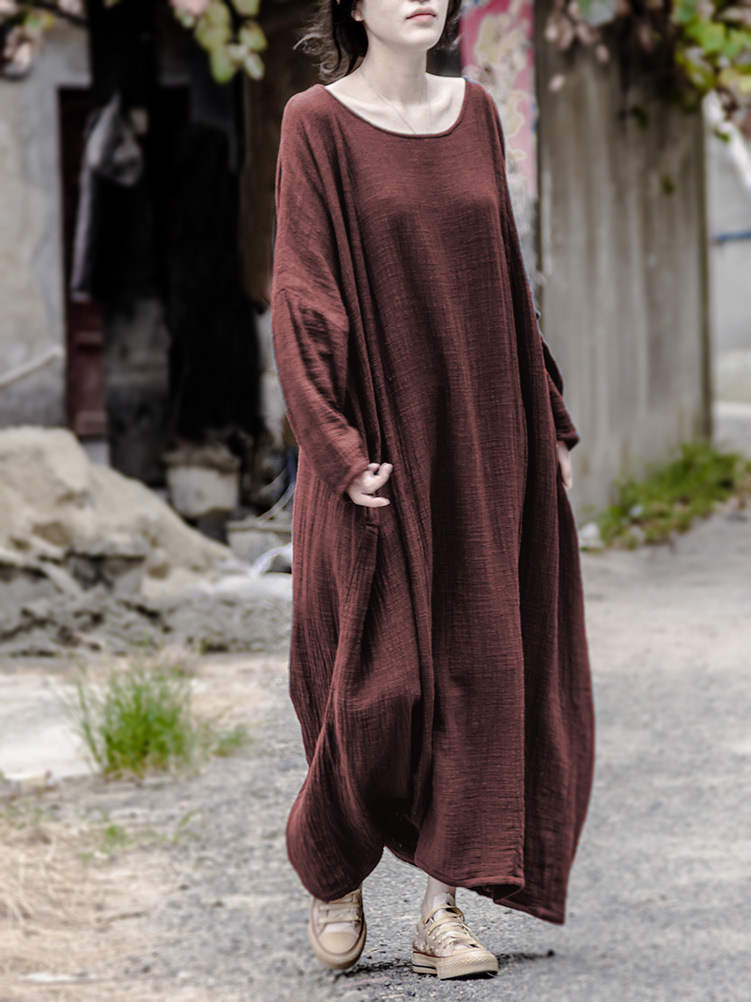 Johnature-2018-Autumn-Winter-New-Women-Maxi-Dress-Loose-Vintage-Cotton-Linen-Robes-Warm-O-Neck-Doubl-32725062205