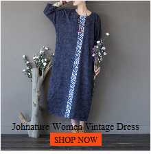 Johnature-2018-New-National-Original-Design-Short-Sleeve-Dress-Geometric-Stripes-Pocket-Design-Loose-32783207507