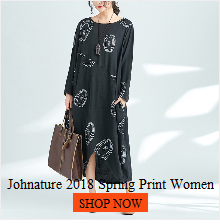 Johnature-Women-Dress-Embroidery-Floral-Women-Clothes-2018-Autumn-Vintage-Brief-Casual-Cotton-Linen--32770840112