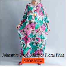 Johnature-Women-Dress-Embroidery-Floral-Women-Clothes-2018-Autumn-Vintage-Brief-Casual-Cotton-Linen--32770840112