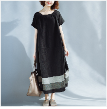 Johnature-Women-Dress-Vintage-2018-Spring-New-Plus-Size-Women-Clothes-Loose-Korean-Fashion-Cotton-Ro-32756938480