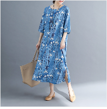 Johnature-Women-Dress-Vintage-2018-Spring-New-Plus-Size-Women-Clothes-Loose-Korean-Fashion-Cotton-Ro-32756938480