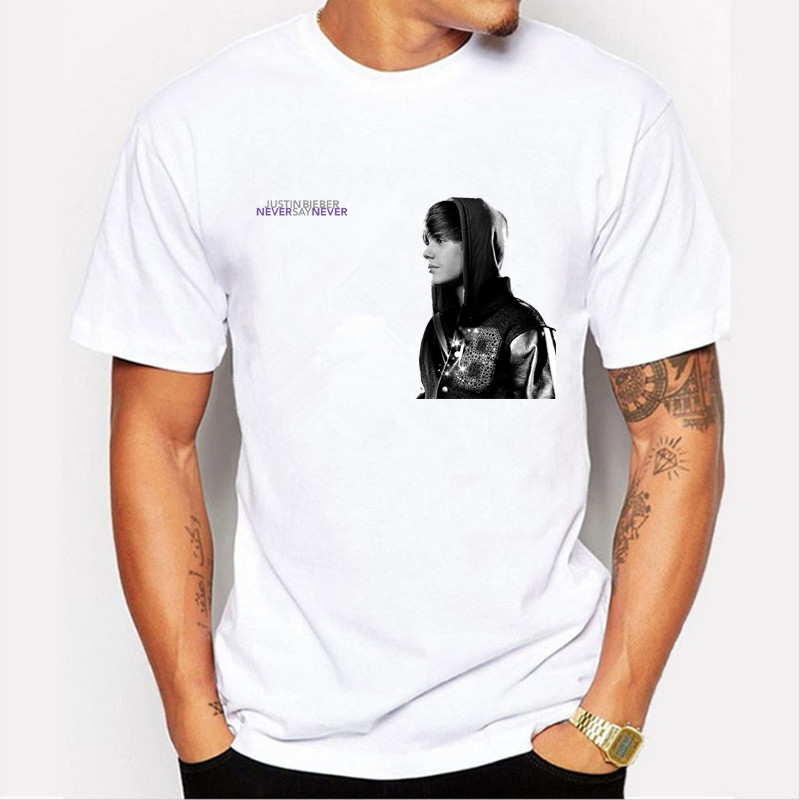 Justin-bieber-T-Shirt-MenWomen-Hip-Hop-hole-Sleeve-O-neck-T-Shirt-Tee-Brand-clothing-personality-des-32772963109