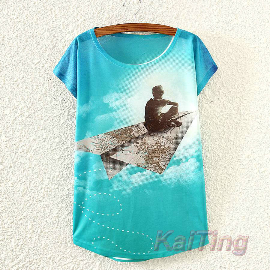 KaiTingu-2017-New-Design-Fashion-Vintage-Spring-Summer-T-Shirt-Women-Tops-Tshirt-Animal-Princess-Pri-32296162648