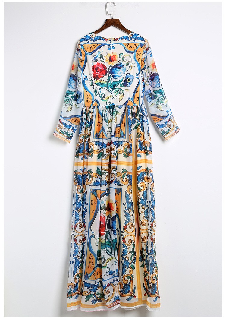 LD-LINDA-DELLA-Women-Maxi-Dress-Long-Sleeve-Casual-Floral-Printing-Party-Dress-Autumn-New-32745005939