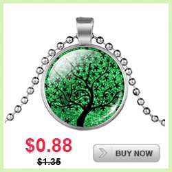 LIEBE-ENGEL-Life-Tree-Pendant-Necklace-Art-Glass-Cabochon-Necklace-Bronze-Chain-Vintage-Choker-State-2024810454