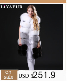 LIYAFUR-Women39s-100-Real-Genuine-Full-Pelt-Skin-Luxury-Fox-Fur-Long-Vest-Waistcoat-Gilet-Fashion-32590695332