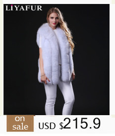 LIYAFUR-Women39s-100-Real-Genuine-Full-Pelt-Skin-Luxury-Fox-Fur-Long-Vest-Waistcoat-Gilet-Fashion-32590695332