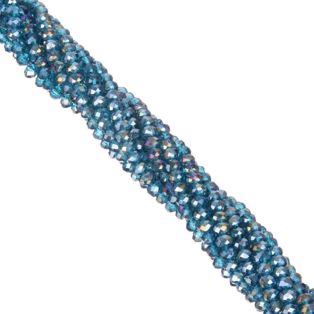 LNRRABC-AB-Color-4MM-145-piecelot--Faceted-Bead-Crystal-Glass-Rondelles-Beads-strings-for-DIY-Jewelr-32478761015