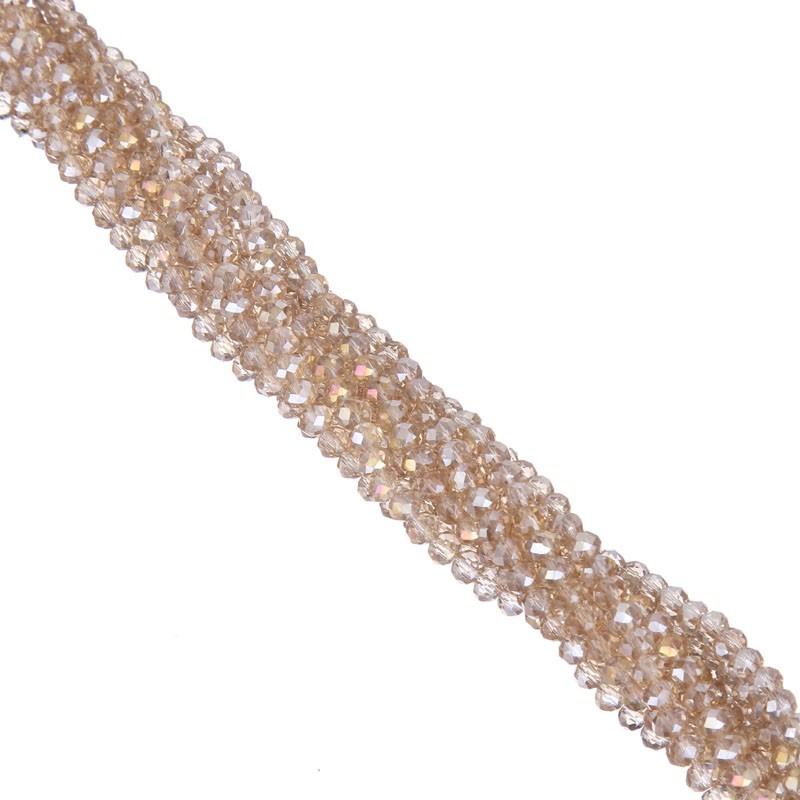 LNRRABC-AB-Color-4MM-145-piecelot--Faceted-Bead-Crystal-Glass-Rondelles-Beads-strings-for-DIY-Jewelr-32478761015