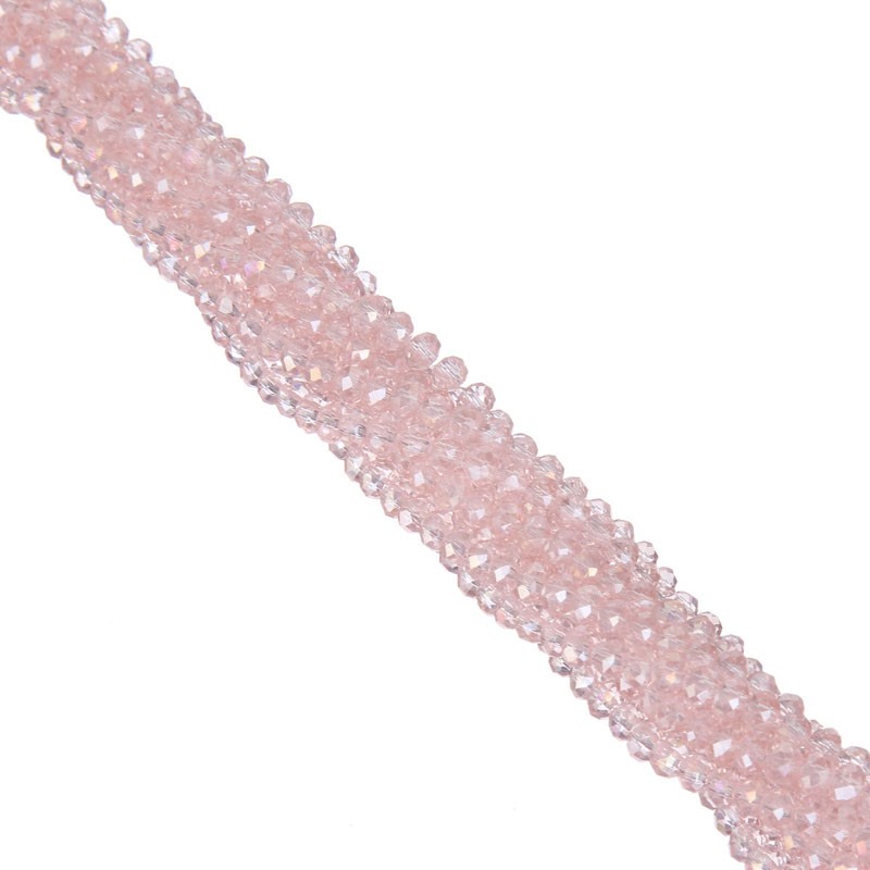 LNRRABC-AB-Color-4MM-145-piecelot--Faceted-Bead-Crystal-Glass-Rondelles-Beads-strings-for-DIY-Jewelr-32478761015