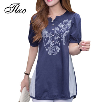 Lady-Fashion-Loose-T-Shirts-Large-Size-L-4XL-New-Autumn-Flower-Printed-Women-Casual-Long-Design-Tees-32286596751