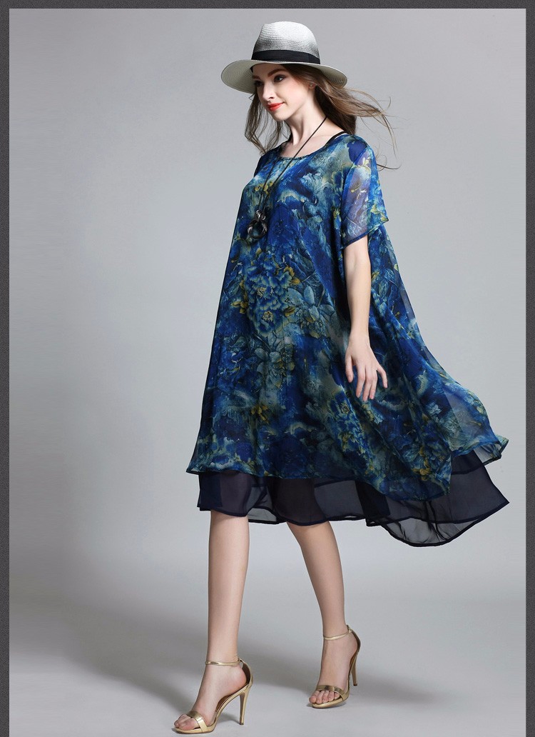 Loose-Long-Floral-Printed-Chiffon-Dress-Short-Sleeve-Summer-Layered-Midi-Dresses-Plus-Size-Women-Clo-32656169248