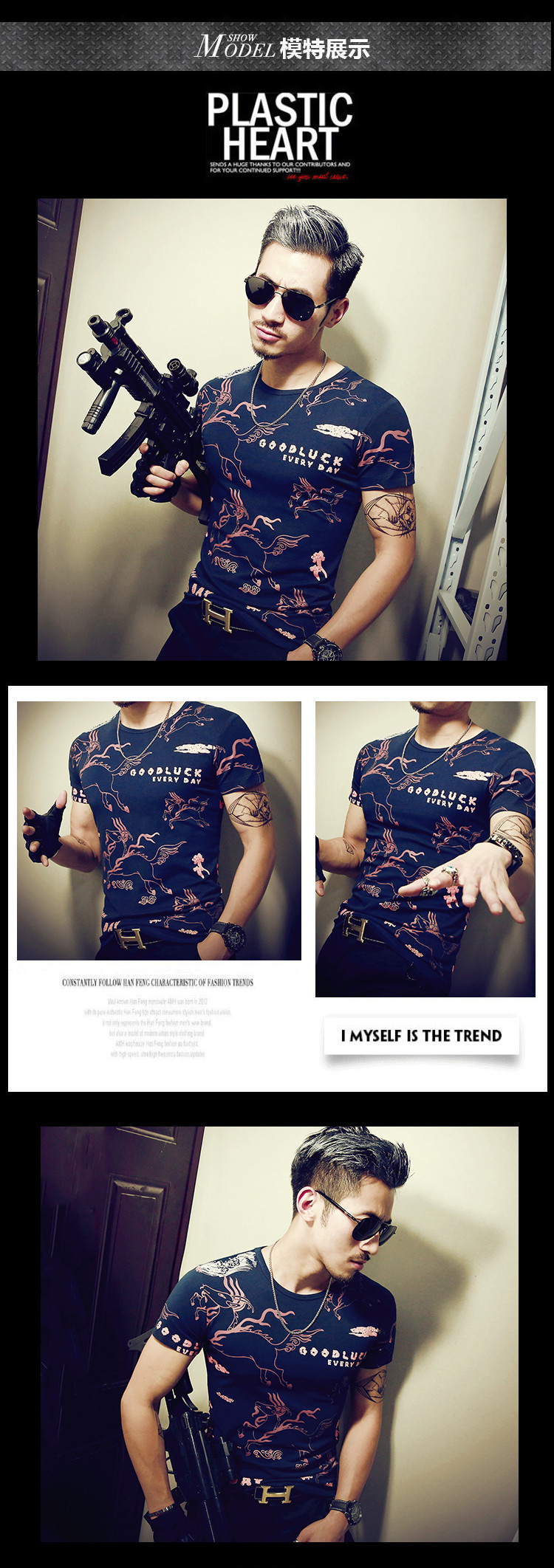 M-5XL-2016-Summer-Short-Sleeve-Mens-T-Shirt-New-Fashion-Kirin-Print-O-Neck-T-Shirt-Men-Casual-Design-32695156376