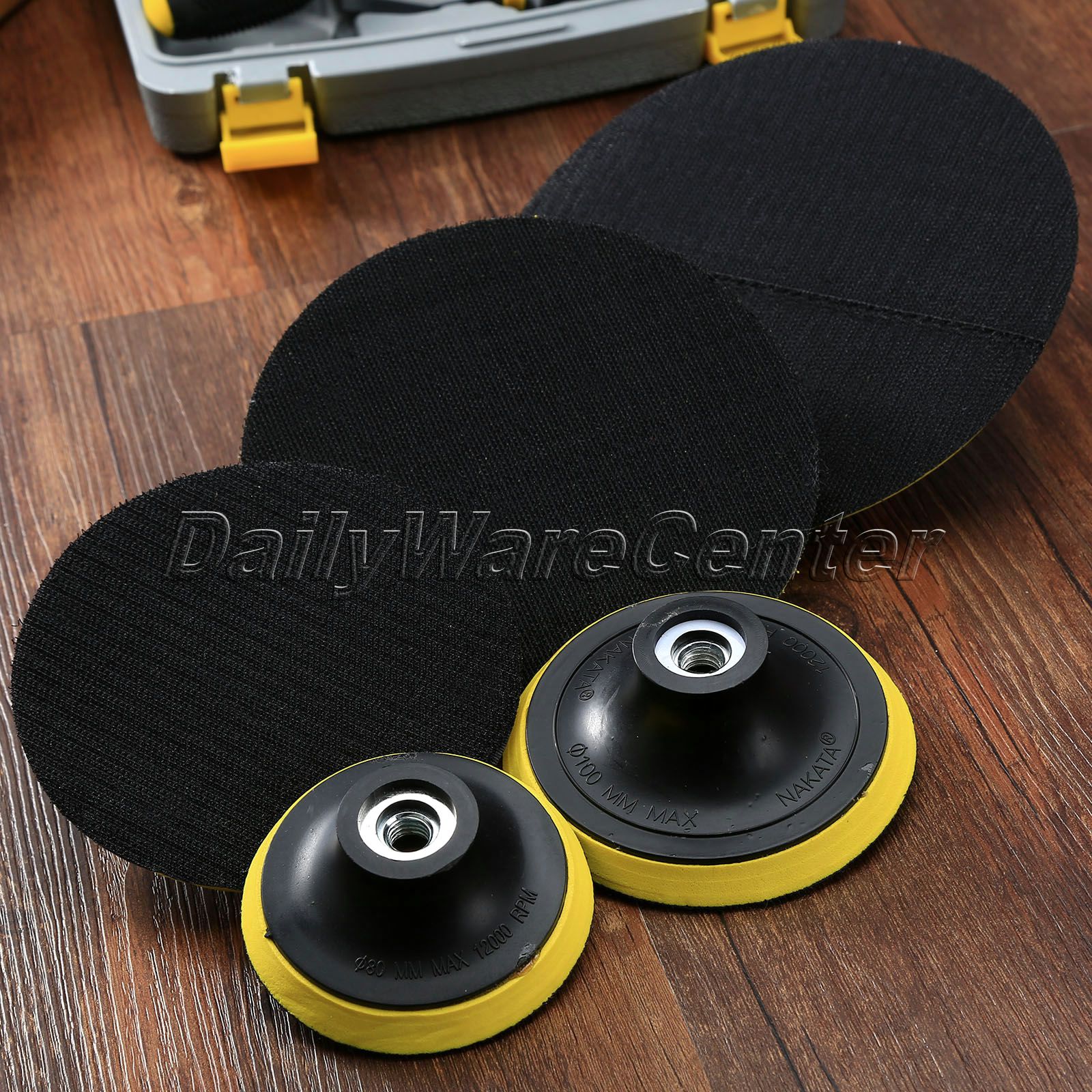 M10-M14-Car-Polisher-Bonnet-Backing-Pad-Dia-80-100-125-150-180mm-Angle-Grinder-Wheel-Sander-Paper-Di-32683623383