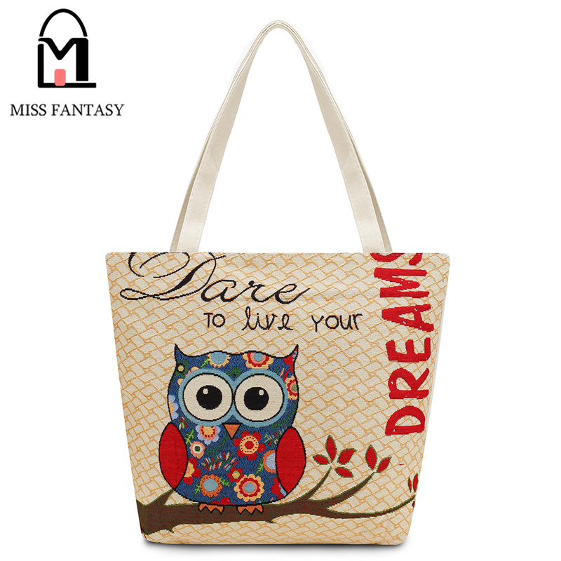 MISS-Fantasy-Summer-Bag-Canvas-Female-Shoulder-Bag-Anchor-Printed-Handbag-Big-Tote-Bag-Travel-Holida-32716328029