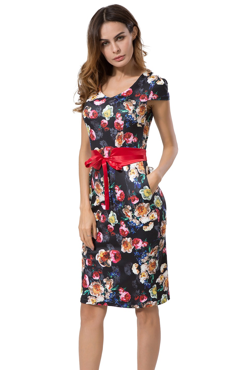 MOQUEEN-Floral-Summer-Dress-2018-Fashion-Polyeater-Deep-V-Neck-Vintage-Dress-Ladies-Bodycon-Sheath-W-32705834861