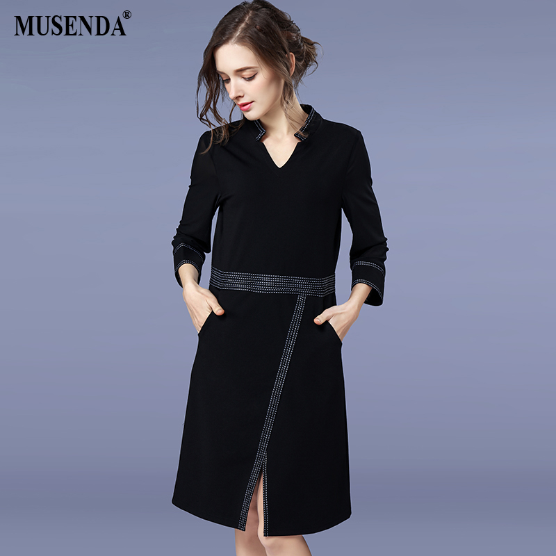 MUSENDA-Women-2017-Long-Sleeve-Denim-Dress-Casual-Fashion-Short-Dresses-Lady-Spring-Autumn-Turn-down-32701239151