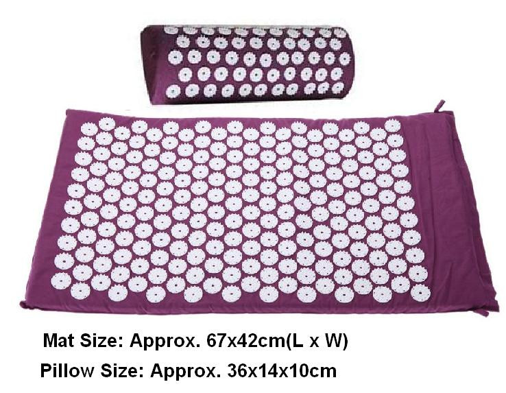 Massager-appro6742cmMassage-cushion-Acupressure-Mat-Relieve-Stress-Pain-Acupuncture-Spike-Yoga-Mat-w-32630745058