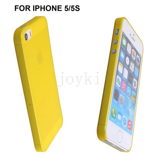 Matte-Transparent-Ultra-thin-03mm-Back-Case-Plastic-Cover-Skin-Shell-for-Apple-iPhone-4-4S-5-5S-5SE--32295777359