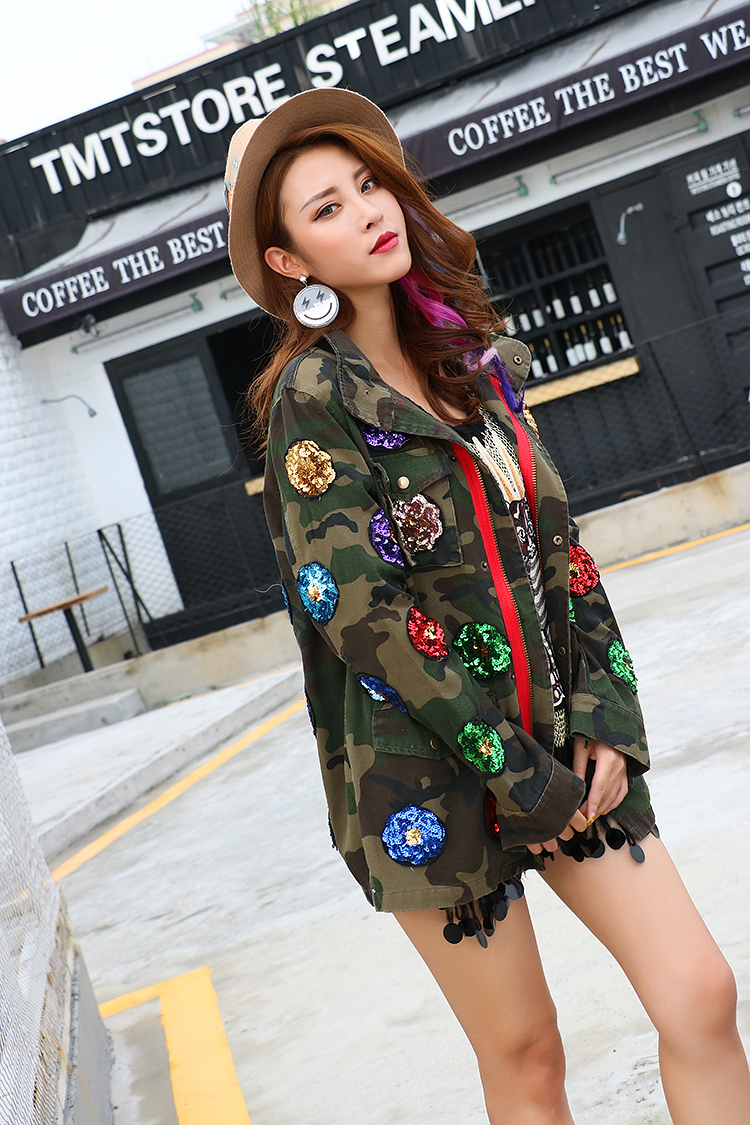 Melinda-Style-2016-new-women-fashion-jacket-sequined-decorated-army-coat-long-sleeves-outwear-free-s-32720814615