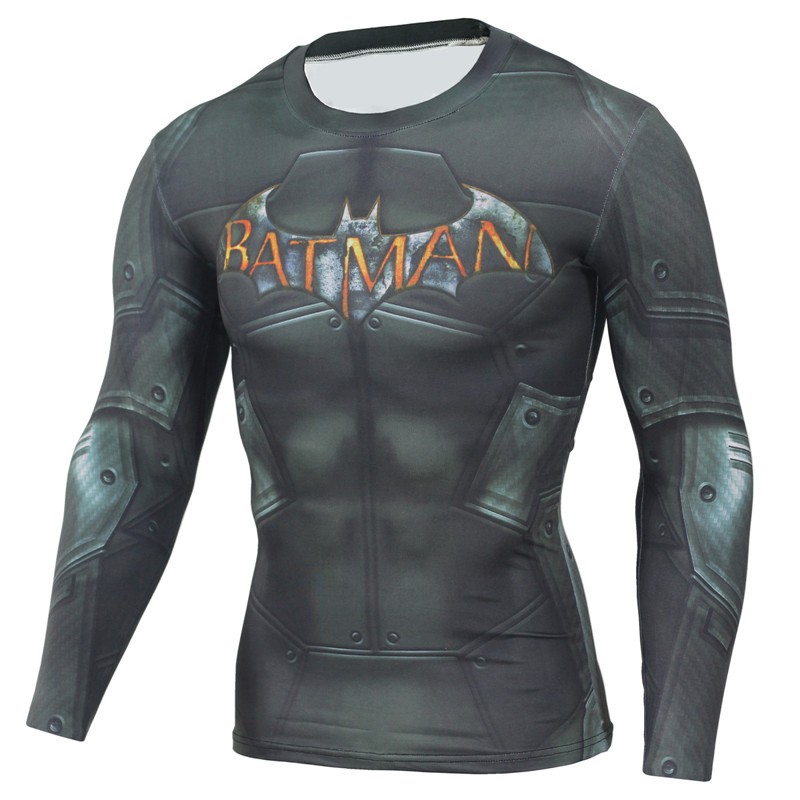 Mens-Compression-Shirt-Batman-Long-Sleeve-3D-Print-Lycra-Crossfit-T-Shirt-Men-T-Shirts-Tights-Brand--32749901398