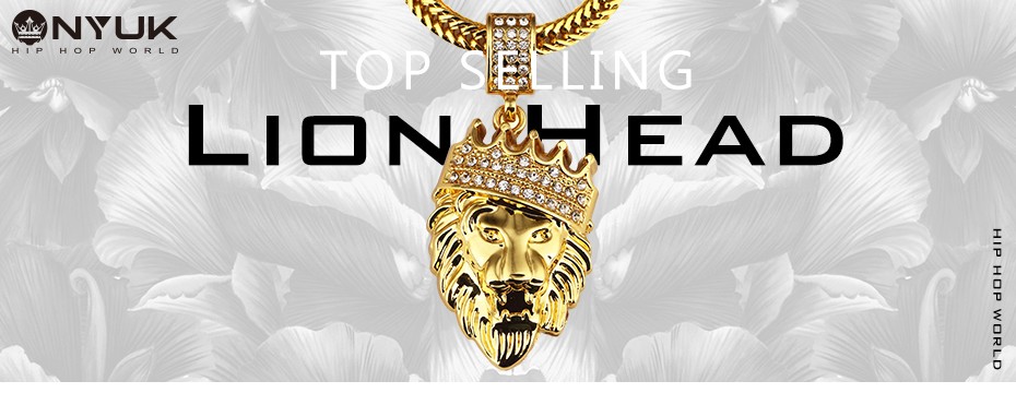 Mens39-Hip-Hop-Jewelry-Iced-Out-Gold-Plated-Fashion-Bling-Bling-Lion-Head-Pendant-Men-Necklace-Gold--32500150278