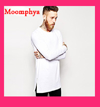 Moomphya-Streetwear-Men-extended-back-tails-swag-funny-t-shirts-with-back-zip-Hip-hop-longline-hipst-32670262672