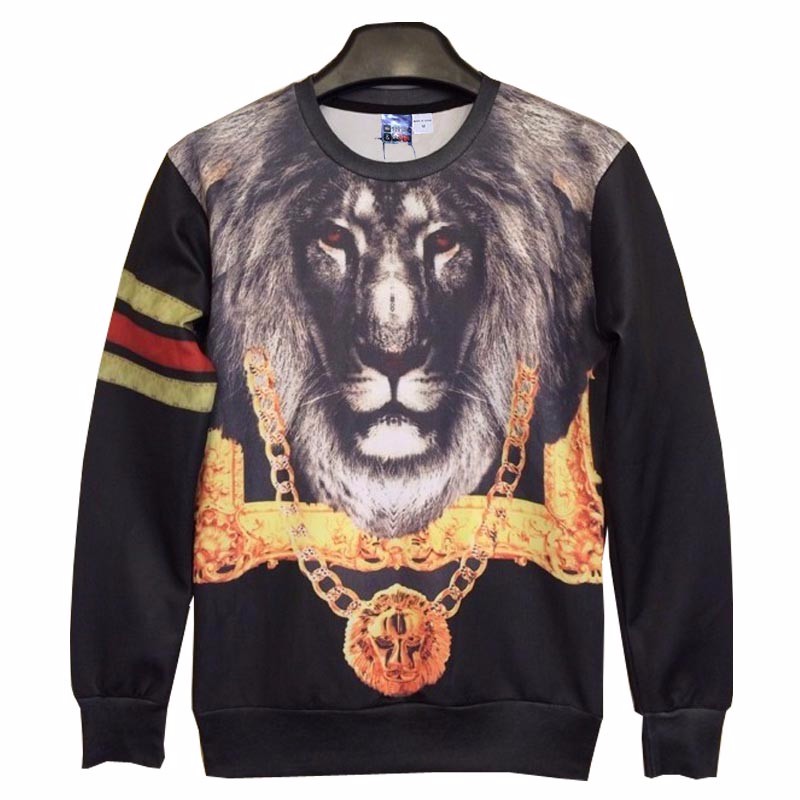 Mr1991INC-Classic-model--Menwomen-hoodies-print-Gold-medal-Chain-Lion-Kings-3d-sweatshirts-pullovers-32262578197