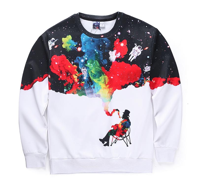 Mr1991INC-New-Arrival-Menwomen-3d-Sweatshirts-Funny-Print-Smoking-Person-Colroful-Smoke-Space-Galaxy-32693422988