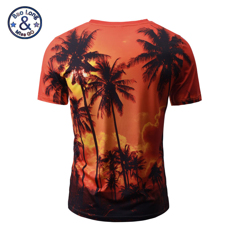 MrBaoLong-2017-New-Summer-Coconut-Tree-3D-Printed-T-Shirt-WomenMen-Harajuku-Nightfall-Hawaiian-Tee-S-32788820015