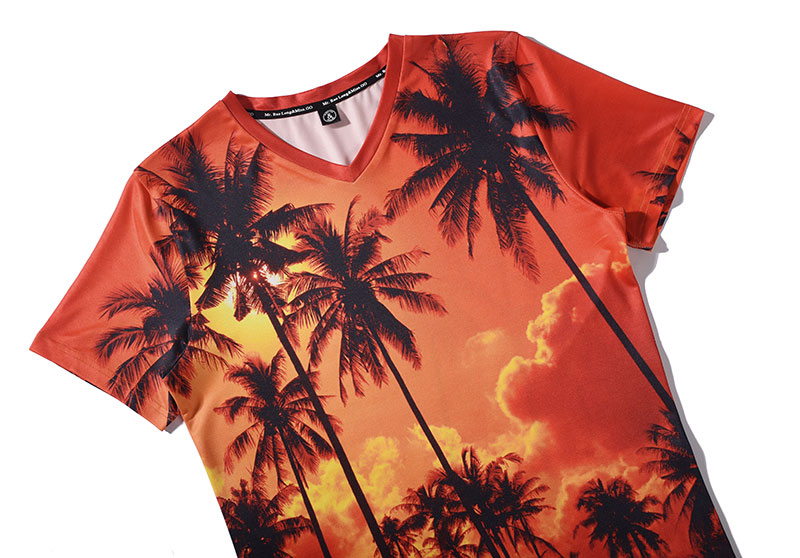 MrBaoLong-2017-New-Summer-Coconut-Tree-3D-Printed-T-Shirt-WomenMen-Harajuku-Nightfall-Hawaiian-Tee-S-32788820015