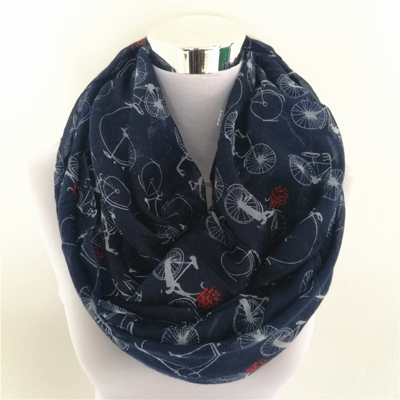 Multi-Usage-Fashion-Women-Bicycle-infinity-scarf-Prints-Shawl-Lady-Long--Stripe-Scarf-Popular--four--32519564489