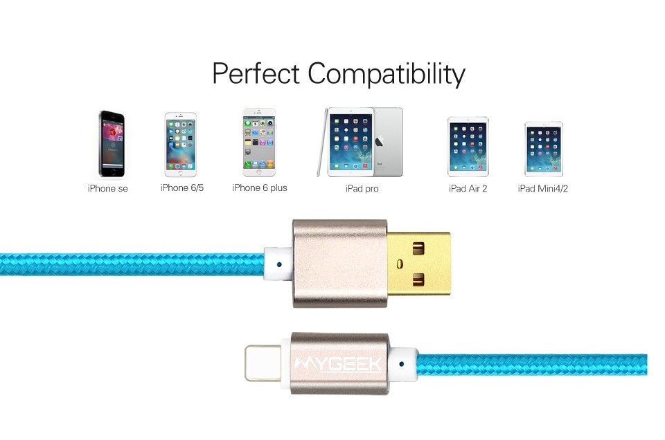 MyGeek-40-mm-Nylon-USB-Cable-For-iPhone-5-s-5s-6s-6-7-Plus-Mobile-Phone-cable-Data-Sync-5v-2a-Charge-32701987676