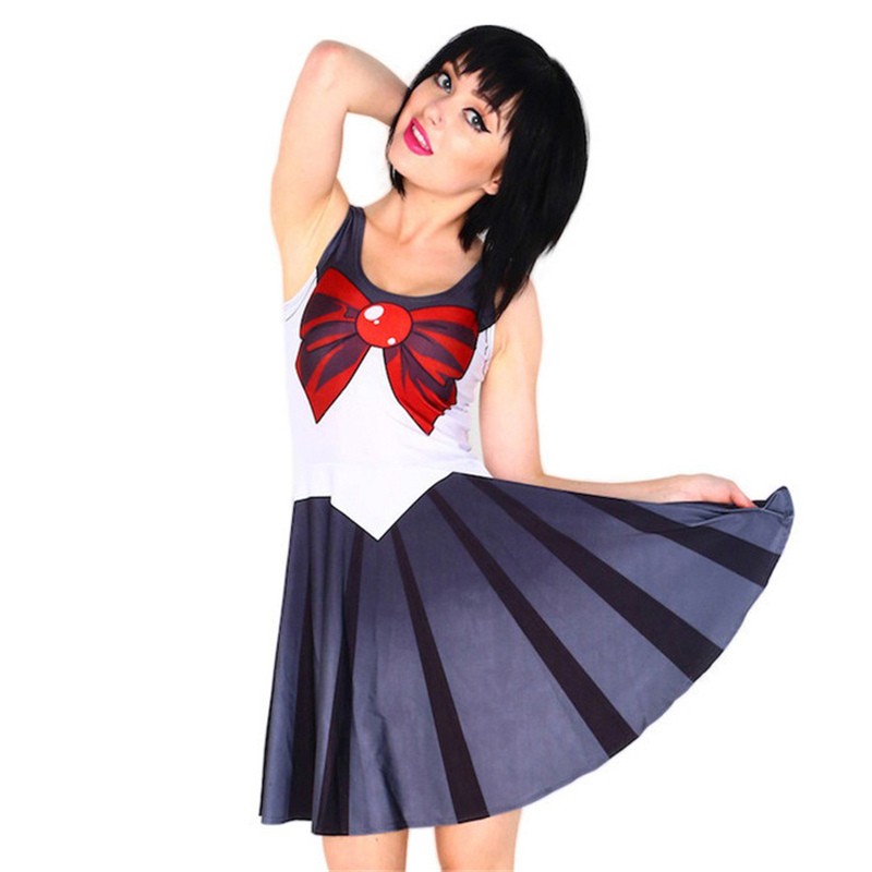 NADANBAO-Winter-Women-Skater-Dress-Sailor-Moon-Lovely-Dresses-Sexy-Sleeveless-Siamese-Pleated-Dress--32384458963